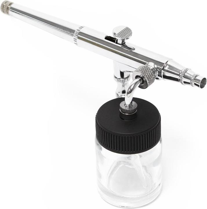 Produktbild Wiltec Airbrushpistole Spritzpistole Druckluft Typ 134 Double Action Funktion Düsen