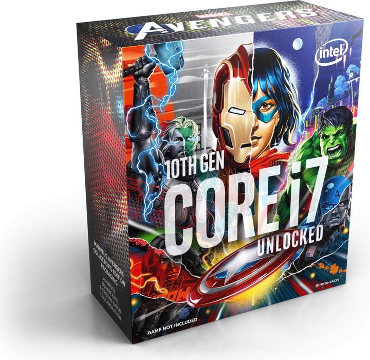 Image du produit Intel Core i7-10700K-Avengers Edition (LGA 1200, 3.80 GHz, 8 -Core)