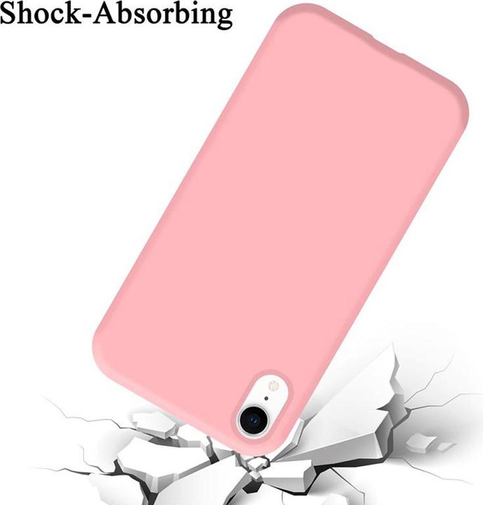 Actual product image Cadorabo TPU Liquid Silicone Case Cover (Apple iPhone XR)
