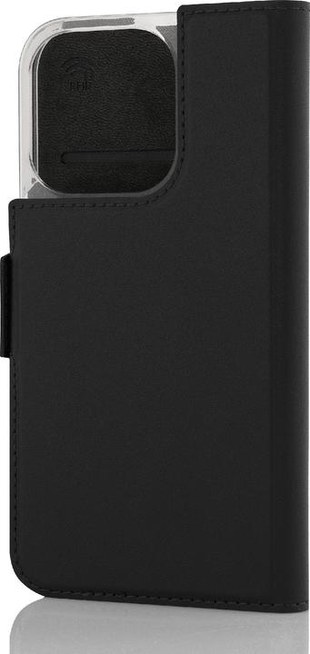Produktbild Wave BookCase -suojakotelo, MagSafe-yhteensopiva, iPhone 15 Pro, musta (Apple iPhone 15 Pro)