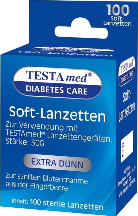 Produktbild Sebamed TESTAmed Soft-Lanzetten, 100 St LAN (Lanzette)