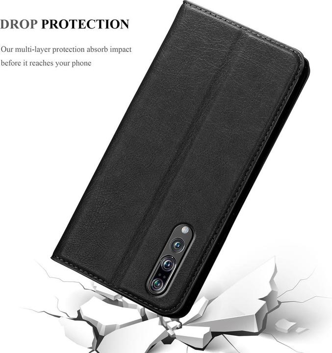 Productafbeelding Cadorabo Boek Onzichtbare Magneethoes (Huawei P20 Pro)