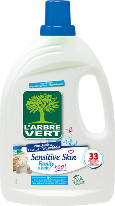 Immagine prodotto L'arbre vert Pelle sensibile (30 Cicli di lavaggio, Liquida)