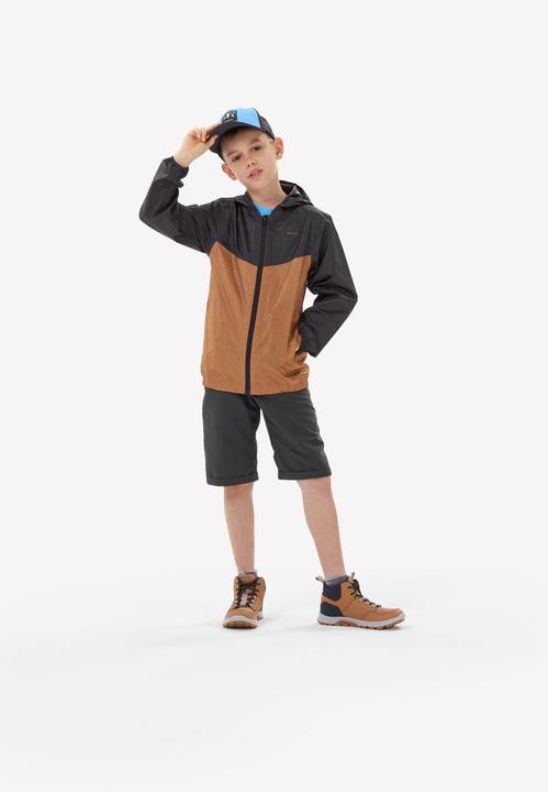 Image du produit Quechua Chaussures de randonnée enfants taille 35-38 mi-hautes - NH500 marron (36)
