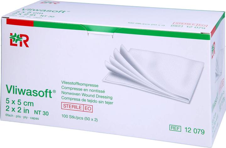 Actual product image Lohmann & Rauscher Nonwoven compresses