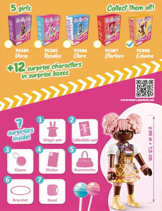 Image du produit Playmobil Edwina (70388, Playmobil EverDreamerz)