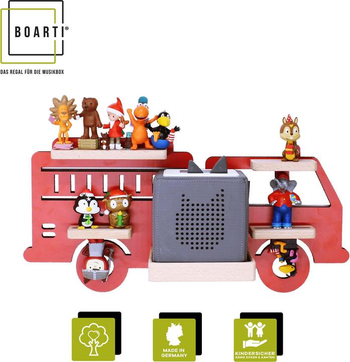 Immagine prodotto VCM Scaffale dei vigili del fuoco per i bambini Toniebox Tonies