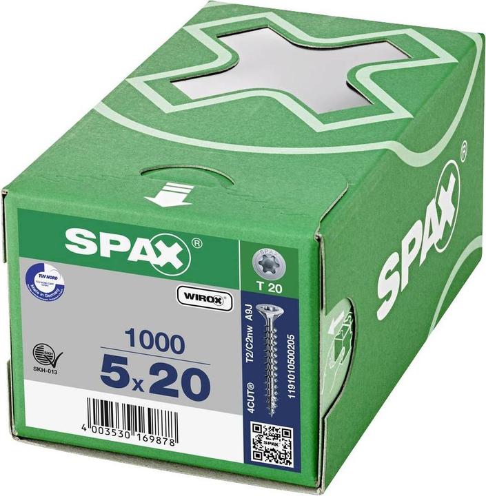 Actual product image Spax Chipboard screws (1000 Screws per piece)