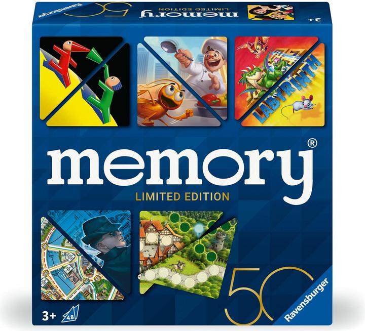 Ravensburger 22463 memory® 50 years of the Blue Triangle - The limited special edition for the 50th anniversary (Multilingual)