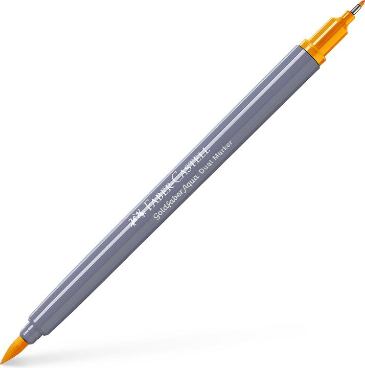 Actual product image Faber-Castell Dual Marker Goldfaber Aqua (Dark Chrome Yellow, 0.40 mm, 1 x)