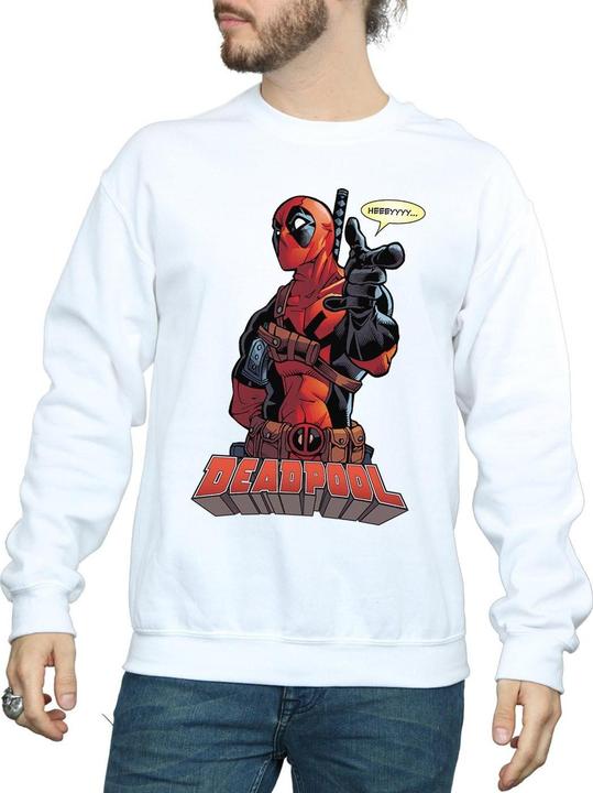 Immagine prodotto Deadpool Hey You Felpa Uomo (XXL)