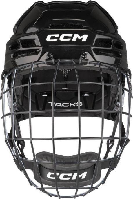 Immagine prodotto CCM Casco da hockey Tacks 720 SR con gabbia (rosso, S) (S)