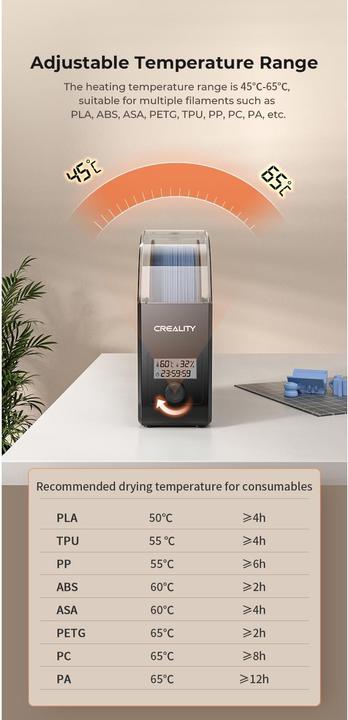 Produktbild Creality Filament Trockenbox 2.0 (Zubehör)