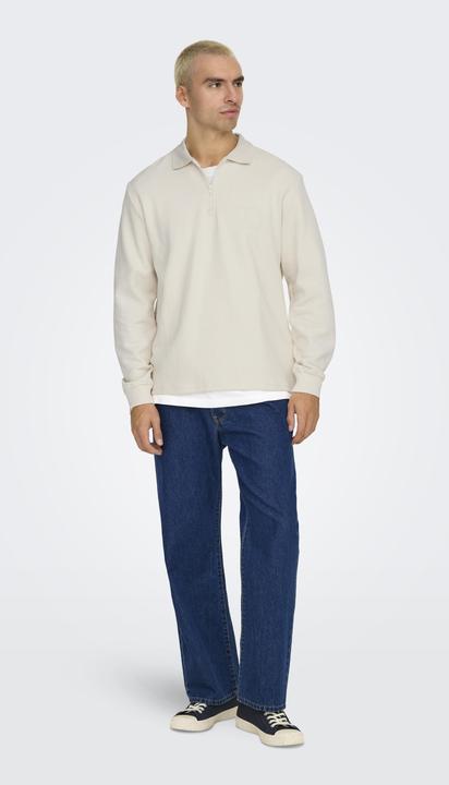 Image du produit Only & Sons Onstrevor Life Reg Ls Polo Noos (XL)