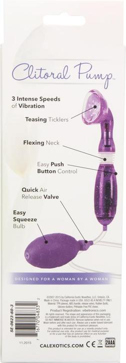 Actual product image CalExotics Advanced Clitoral Pump
