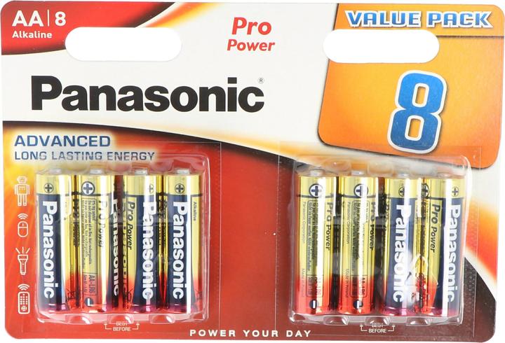 Actual product image Panasonic PowerMax3, 8-Pack Mignon/AA (8 pcs., AA)