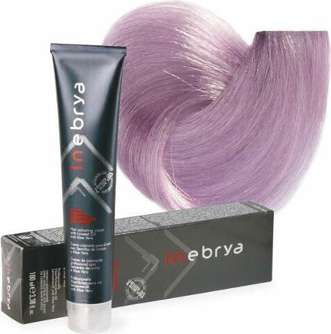 Image du produit Inebrya Crème colorante pour cheveux - Hair color 100 ml - (9, 02 Very Light Blonde Violet Pastel)