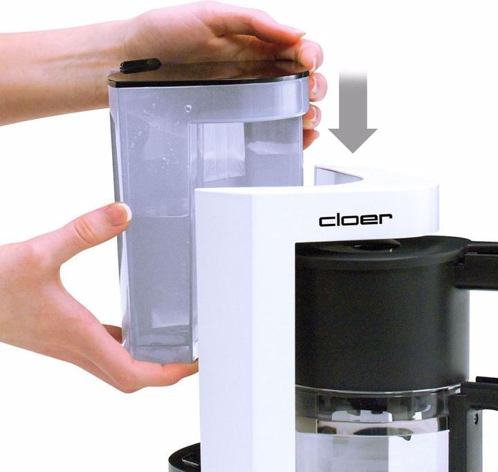 Produktbild Cloer 5981 Filterkaffee-Automat mit Warmhaltefunktion / 800 W / 5 Tassen / Filtergrösse 1x2