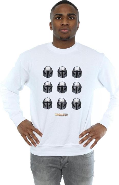 Image du produit Star Wars - Sweat THE MANDALORIAN HELMET PATTERN - Homme (S)