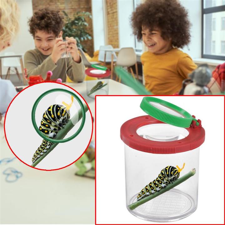 Produktbild Eugene Perma Becherlupe, Insektenbox/Naturbox mit Lupe