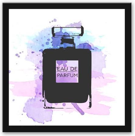 Produktbild Trenddeko Eau de Parfum Aquarell - Grau (70 x 70 cm)