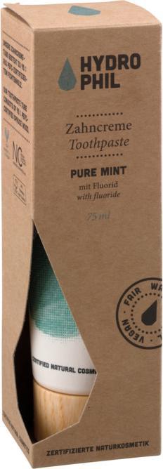 Image du produit Hydrophil Dentifrice Pure Mint au fluorure (75 ml)