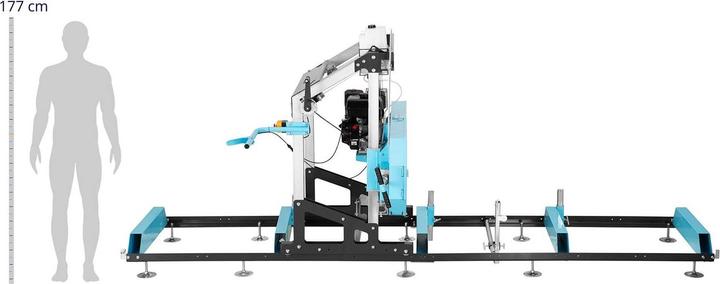 Produktbild Hillvert Benzin-Blockbandsäge Blockbandsägewerk Kleinsägewerk 7500 W