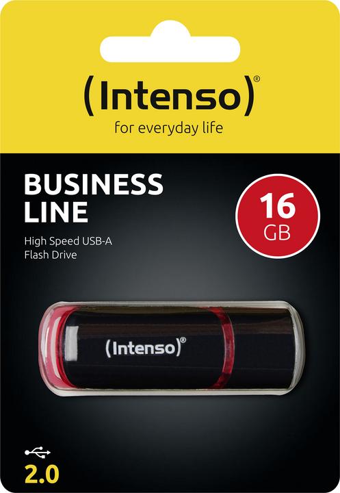 Produktbild Intenso USB-Drive 2.0 16GB Business Line (16 GB, USB-A, USB 2.0)