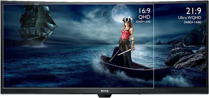 Actual product image BenQ Ex3501r (3440 x 1440 pixels, 35")