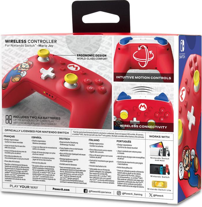 Produktbild PowerA Wireless gaming Controller (Switch, Switch Lite, Switch OLED)