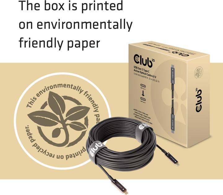 Actual product image Club 3D C – C (20 m, USB 3.2)
