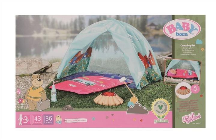 Image du produit Baby Born Set de camping Weekend
