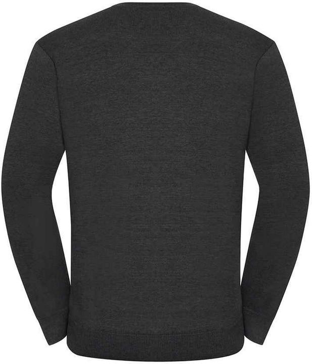 Actual product image Russell Mens Cotton Acrylic V Neck Sweatshirt (XXL)