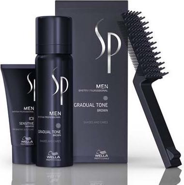 Actual product image Wella SP Men Gradual Tone Black (Black)