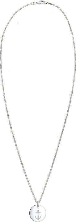 Produktbild Elli mit runden Anhänger Anker Symbol (Sterling Silber, 45 cm)