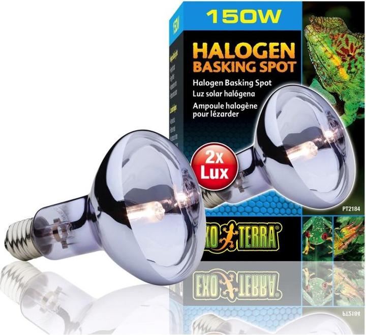 Actual product image Exo Terra Sun Glo Daylight Halogen Lamp 150W (UVA)