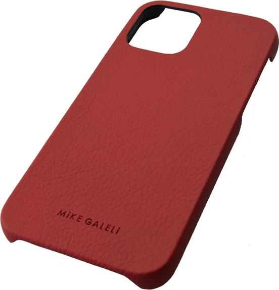 Produktbild Mike Galeli Hard-Cover in Echtleder Lenny swiss red (Apple iPhone 12 Pro Max)