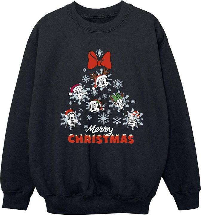 Disney Mickey Mouse And Friends Christmas Tree Sweatshirt Mädchen