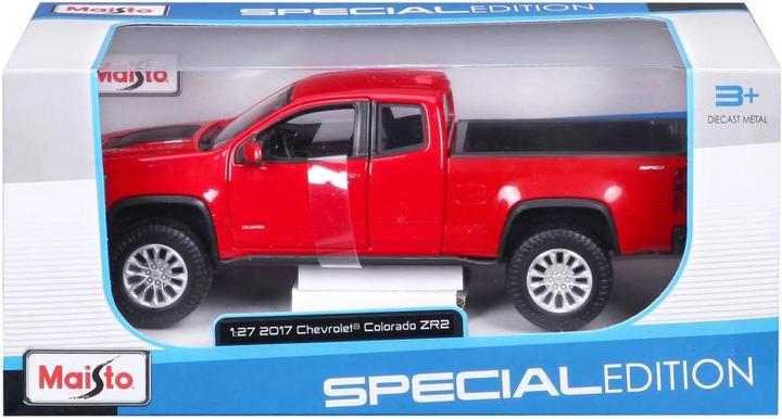 Immagine prodotto Maisto Chevrolet Colorado ZR2 2017 rosso 1:24