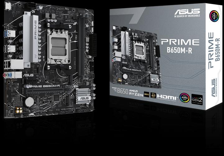 Immagine prodotto ASUS MB PRIME B650M-R (AM5, AMD B650, mATX)