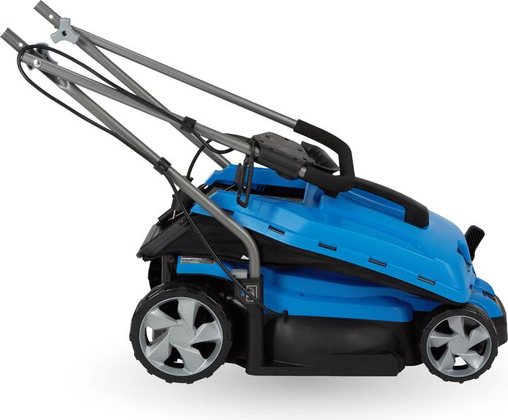 Actual product image Hyundai LM3301E electric lawn mower with mulching function (Electrical connection)