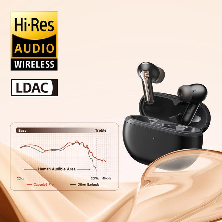 Image du produit Soundpeats Capsule 3 Pro (ANC, 5.50 h, Sans fil)