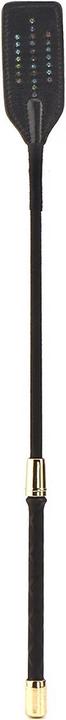 Actual product image Liebe Seele Leather whip with rhinestones