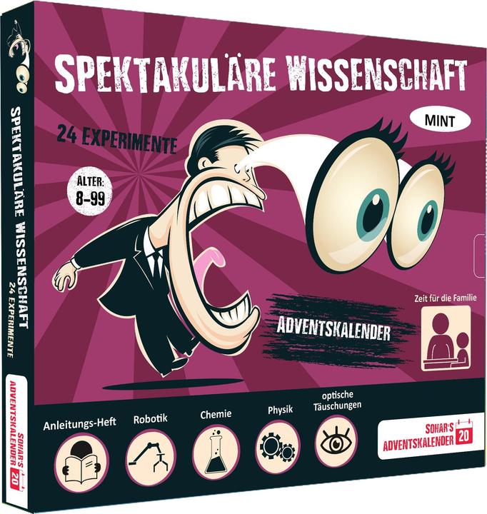 Produktbild Sohar's adventskalender 20 Wissenschaftskalender