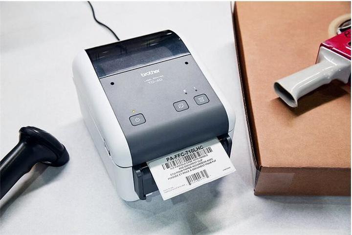 Actual product image Brother TD4210D (203 dpi)