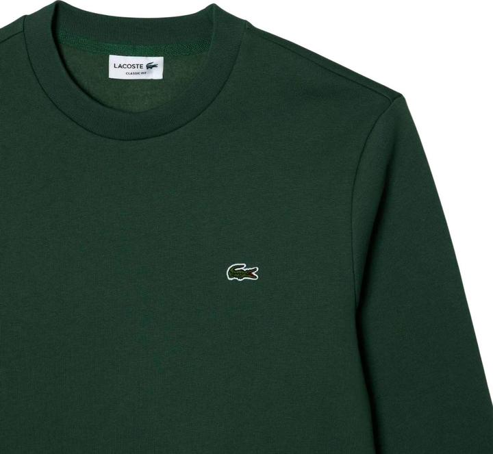 Actual product image Lacoste Unisex Adult Fleece Crew Neck Sweatshirt (XS)
