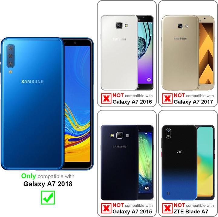 Immagine prodotto Cadorabo Copertina del libro di fiori (Samsung Galaxy A7 (2018))