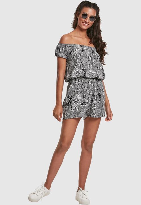 Immagine prodotto Urban Classics Tuta corta da donna AOP Off Shoulder (4XL)