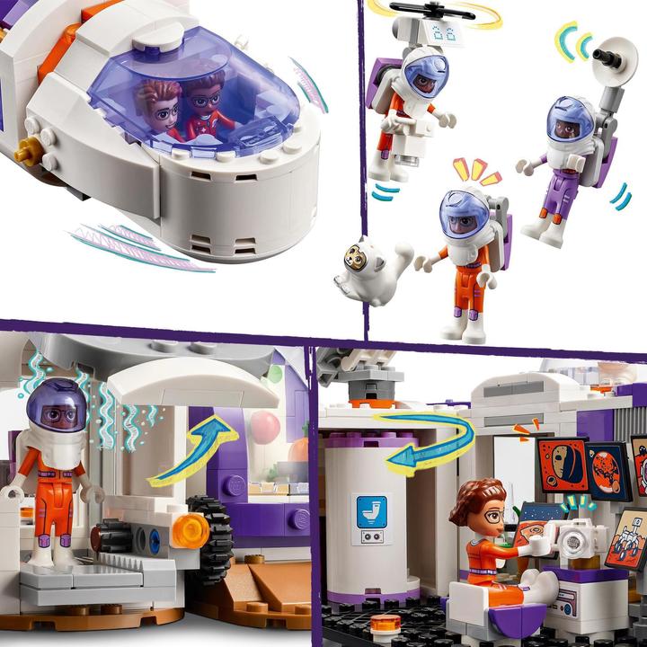 Produktbild LEGO Mars-Raumbasis mit Rakete (42605, LEGO Friends)