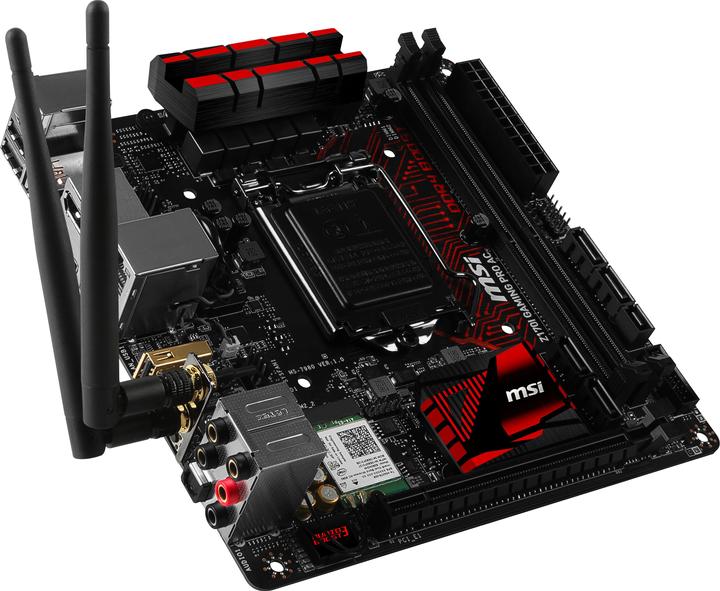 Produktbild MSI Z170i Gaming Pro Ac (LGA 1151, Intel Z170, Mini-ITX)